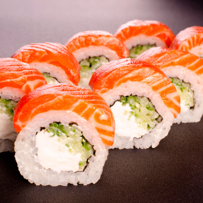 Ролл Филадельфия с лососем 