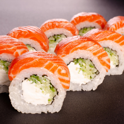 Ролл Филадельфия с лососем 