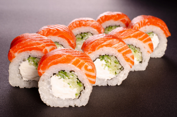 Ролл Филадельфия с лососем 