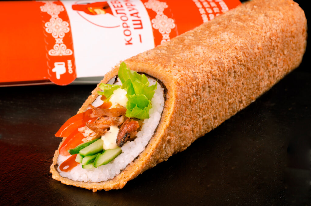 Шаурма японская с курицей в Харькове