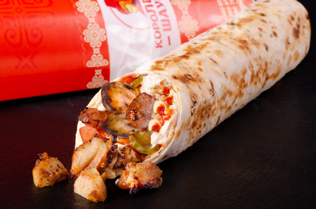 Шаурма з куркою та грибами XL у Харкові