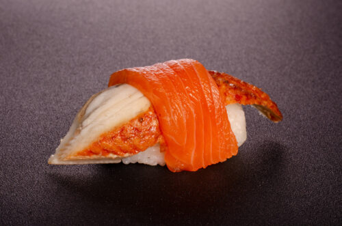 Нігірі з вугром та лососем у Харкові