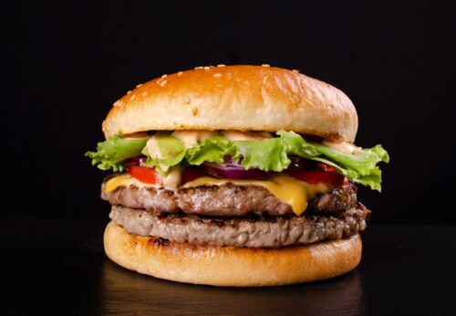 Бургер З яловичиною подвійний у Харкові
