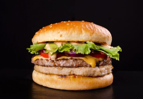 Бургер З куркою та яловичиною у Харкові