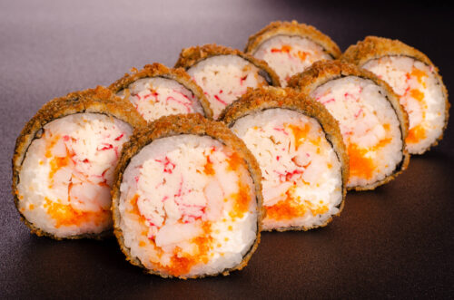 Рол Темпура з тигровою креветкою та крабом у Харкові