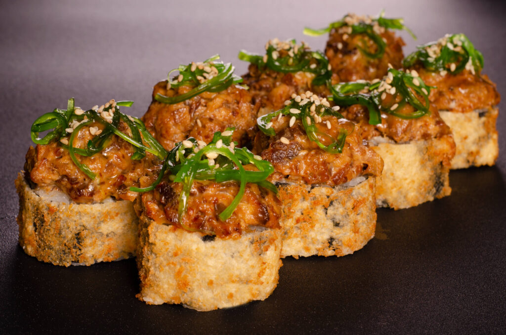 Ролл Темпура тартар з вугром у Харкові