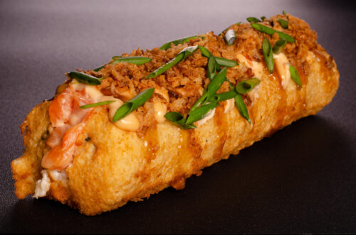 Кранч-рол спайсі з лососем у Харкові