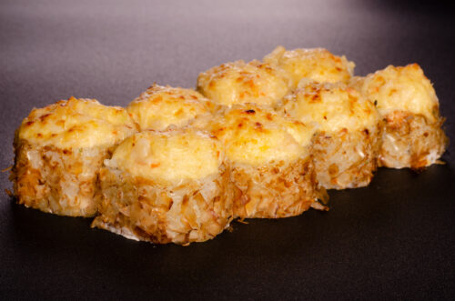 Рол запечений з лососем та креветкою у Харкові