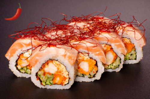 Ролл Чилі сяке ебі у Харкові